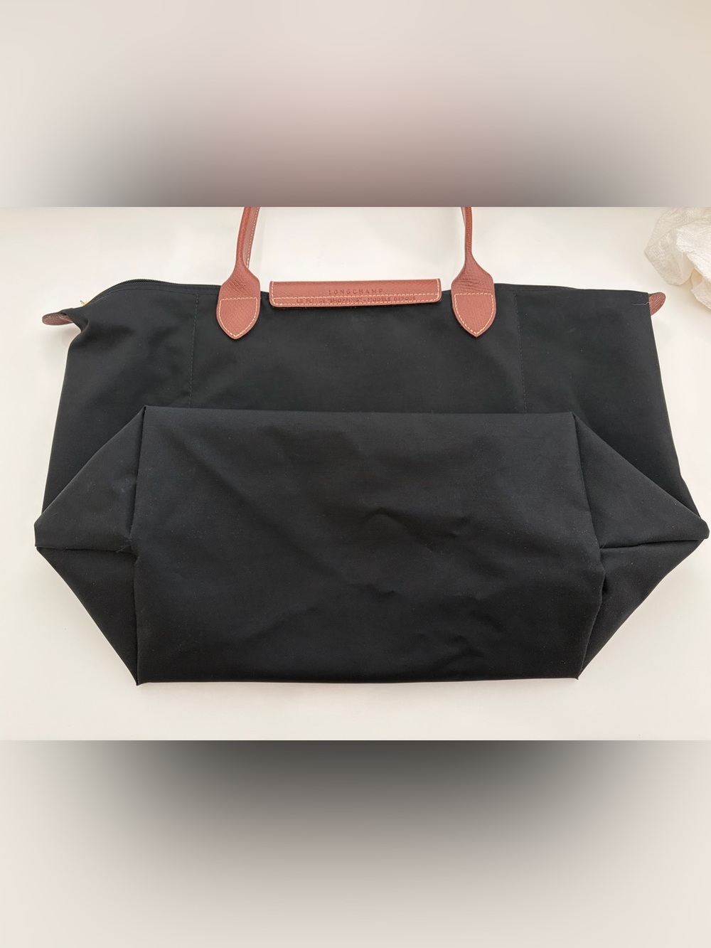 Longchamp Le Pliage Original L Tote Bag Black - Picture 8 of 16